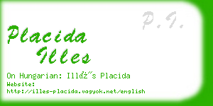 placida illes business card